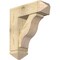 Ekena Millwork Funston Arts and Crafts Rough Sawn Bracket w/ Offset Brace, Douglas Fir, 8"W x 24"D x 28"H BKT0806X24X28FST03RDF - alternate 1